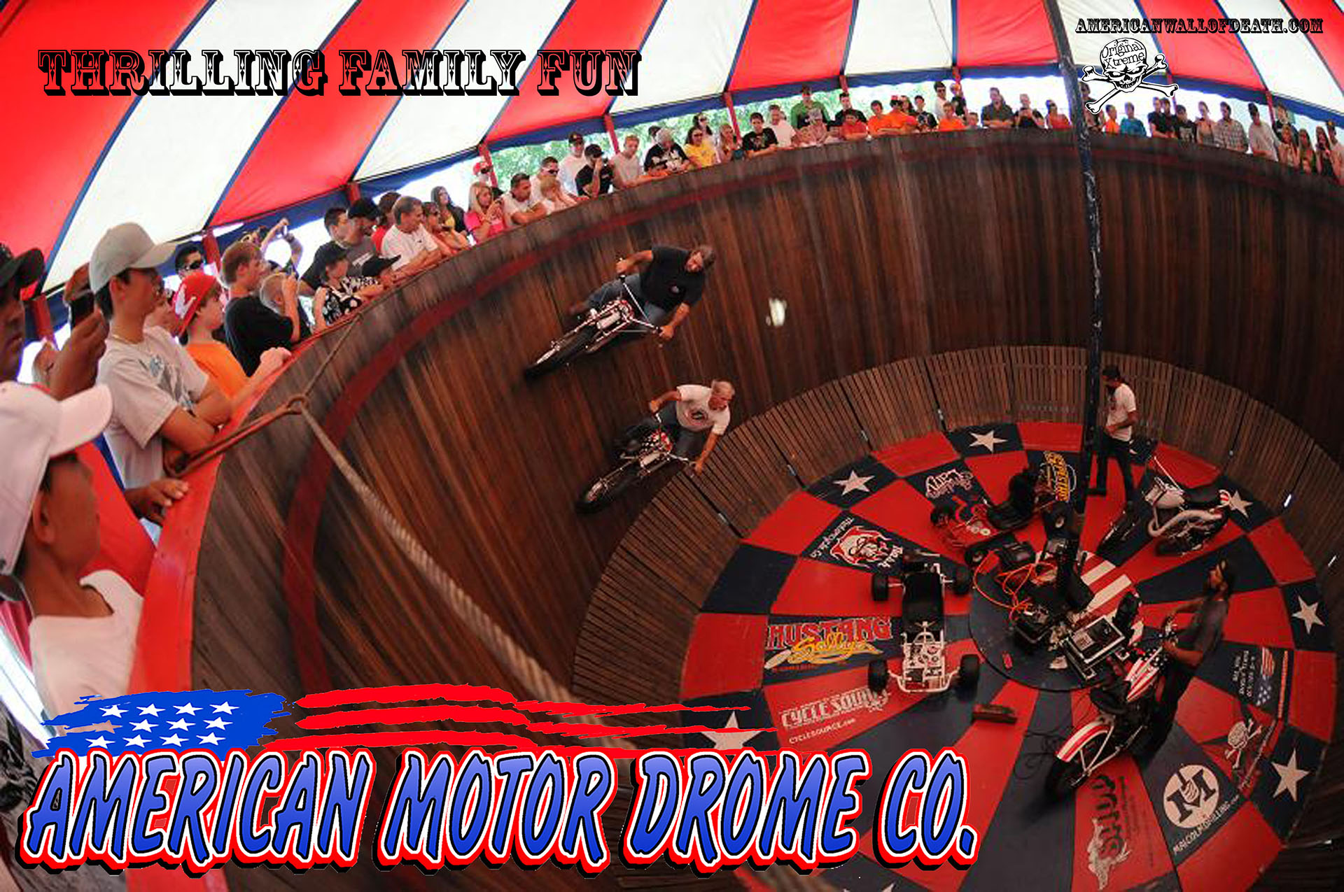 American MotorDrome Wall of Death Motorcycle Thrill Show